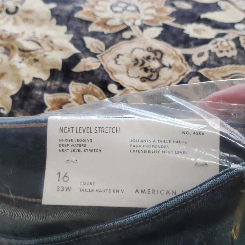 22. NWT! NIP! American Eagle Women's Next Level Stretch Jeggings - Picture 2 of 4